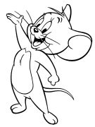 Tom e Jerry Colorear En Liña
